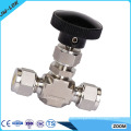 New products of stainless steel needle valve with handle